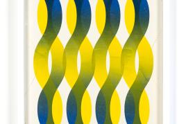 Michael Wegerer, „Solidarity for Ukraine“; 2022; Siebdruck; Fotocredit: Michael Wegerer