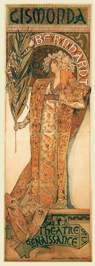 Gismonda (1894-5) © Mucha Museum
