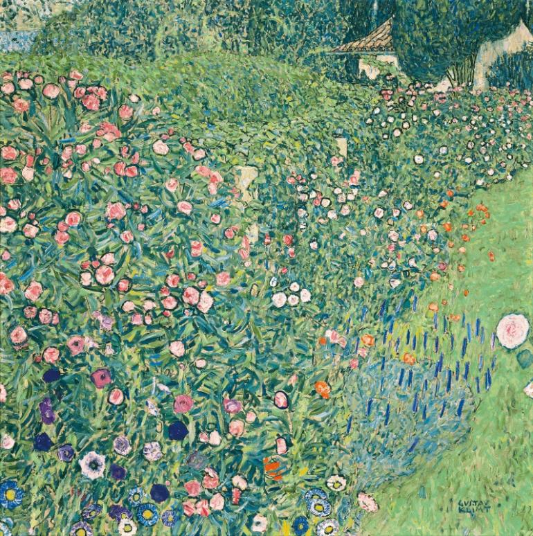 GUSTAV KLIMT, Italienische Gartenlandschaft, 1913 © Kunsthaus Zug, Stiftung Sammlung Kamm