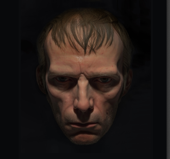 Ron Mueck, Dark Place, 2018. Mixed media. 140 x 90 x 75 cm (55.12 x 35.43 x 29.53 in). Photo: Marcus Leith. © Ron Mueck.