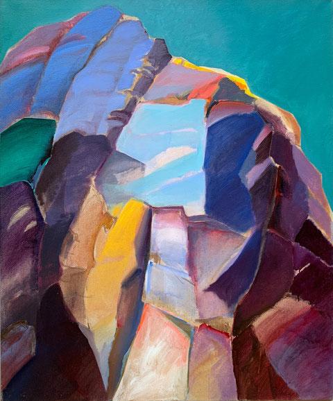  Leopold Ganzer     "Felskopf", 1981 GALERIE ARTZIWNA